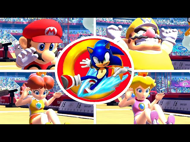 マリオ＆ソニック東京2020オリンピック】三段ジャンプ(全キャラクター