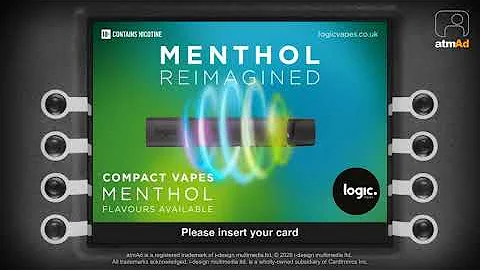atmAd JTI Logic Menthol