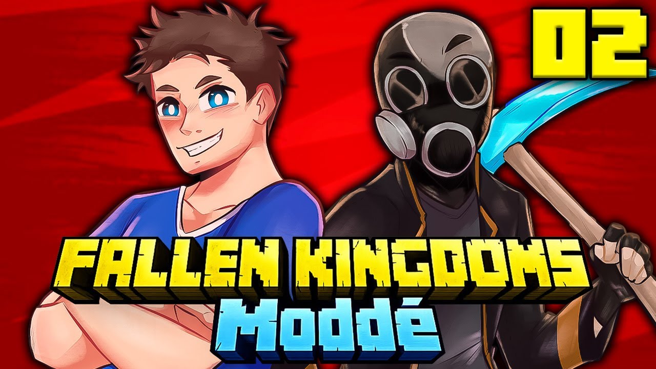 FALLEN KINGDOMS MODDÉ - SAISON 1 #02 : L'ARMURE CHEAT EN LAVE !