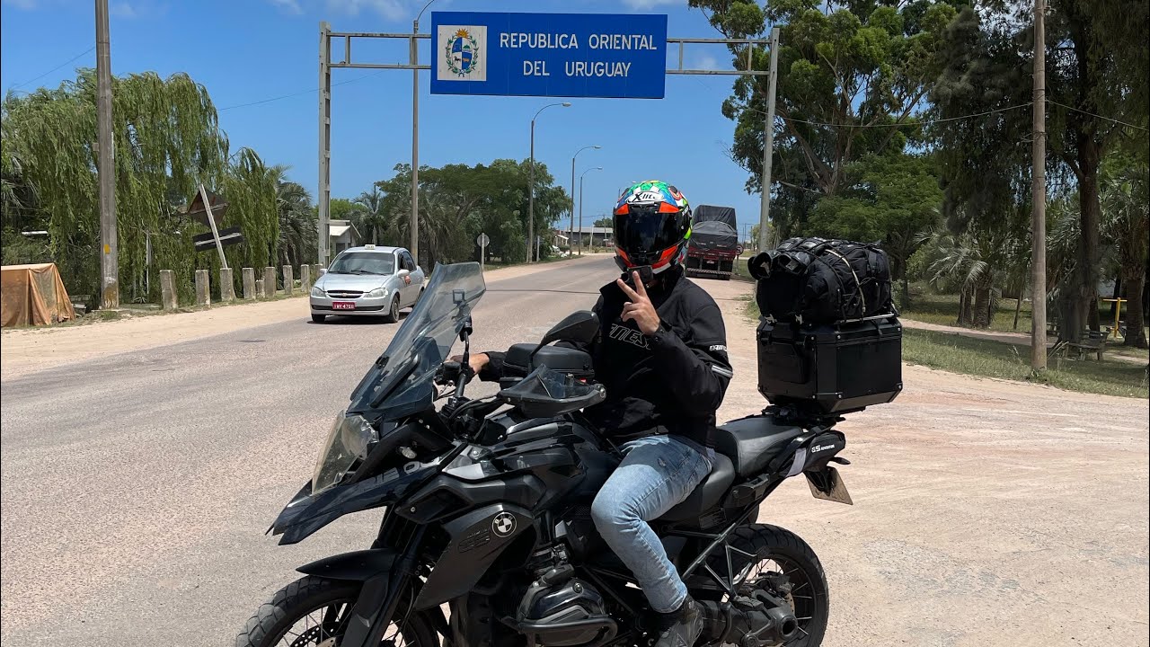 VIAJEI DO BRASIL AO URUGUAI DE BMW GS 1200  PUNTA DEL DIABLO | PART 2