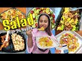 I only ate SALAD for 24 Hours | Food Challenge | Eating all types of Salad