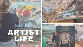 A Day in My Life as a Full-Time Artist | Running My Art Studio & Store A Day in My Life as a Full-Time Artist | Running My Art Studio & Store