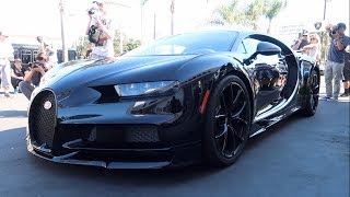 WICKED $3.5M BUGATTI CHIRON! All Black Carbon Fiber