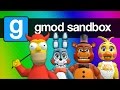 Five Nights at Freddy's 2, 3, and 4 with Homer Simpson (Gmod Sandbox Funny Moments)