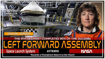 🚀 Artemis II: SLS SRB Stacking Nearly Complete! 🚀