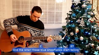 Blue Christmas - Cover with Chords (ELVIS)