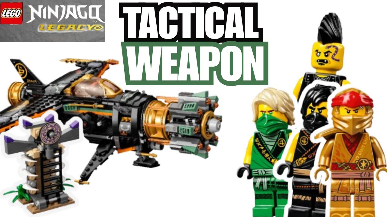 71736 LEGO Ninjago Legacy | Boulder Blaster Speed Build + Review