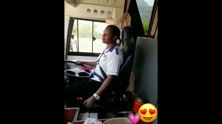 Superwoman😱 Tazama dereva mwanamke wa Bus kubwa😱😳💪