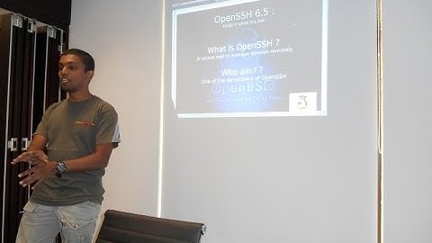 Linux User Group of Mauritius // OpenSSH 6.5 Presentation Part I