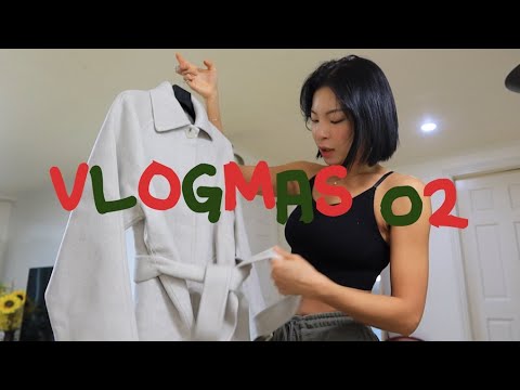 🎄블로그마스 #02 겨울코트 장만하기/먹느라 편집 늦어진 날