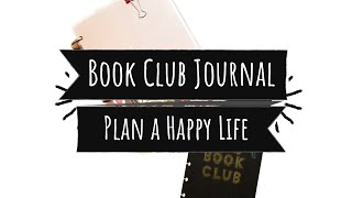 Setting Up My Journal for Stephanie Fleming's PLAN A HAPPY LIFE Book CLub