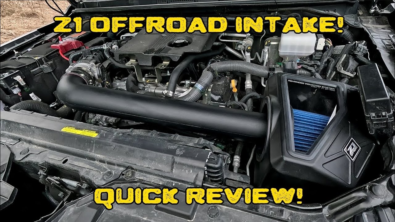 2024 Nissan Frontier Pro-4X: Z1 Intake Quick Review!