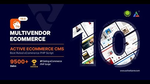 How to Install Active eCommerce CMS - Develop Your Online eCommerce Store; Mobile App & Website