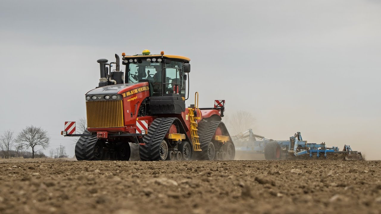 Uprawa i siew buraków 2022 w OHZ Garzyn | Versatile 610DT 3x John Deere