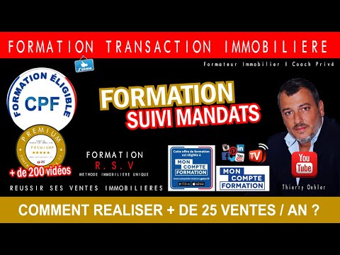 FICHE SUIVI VISITES ACQUÉREURS PAR MANDATS DE VENTE, AUGMENTEZ VOS VENTES (Extrait Méthode RSV200)