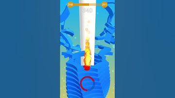 || 310 level completed in stack ball 3D || #games #viral   #gaming #shortvideos #shorts #stackball3d