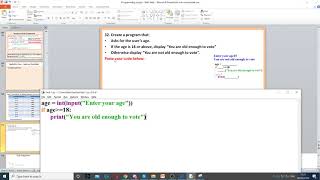 Task 32 - If statement