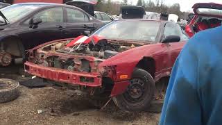 Junkyard 240sx shenanigans