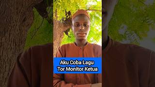 Aku Coba Lagu Tor Monitor Ketua #indonesia #orangafrika  #orangluar #viral #trending #shorts
