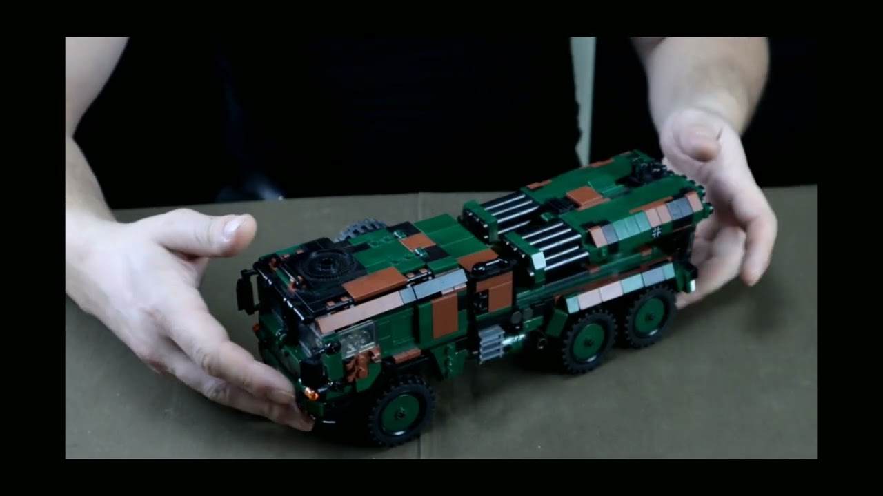 Обзор конструктора XingBao, система залпового огня Lars2