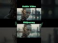 Discarded androids - last night's image-to-video test with Stable Video #aivideo #stablevideo #ai