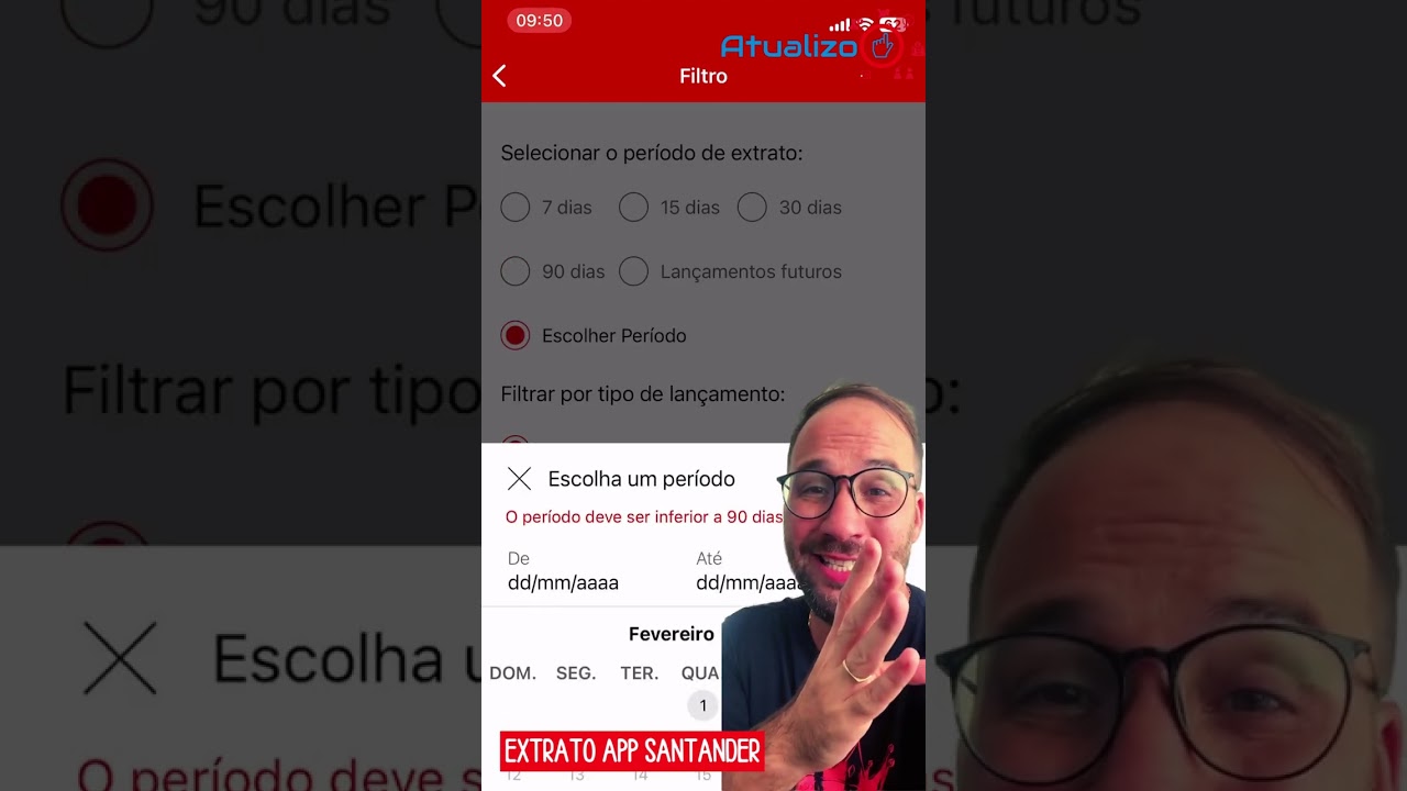 Como TIRAR EXTRATO SANTANDER pelo SANTANDER?