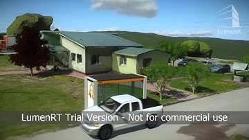 LumenRT + ContextCapture project: Valga Vesi