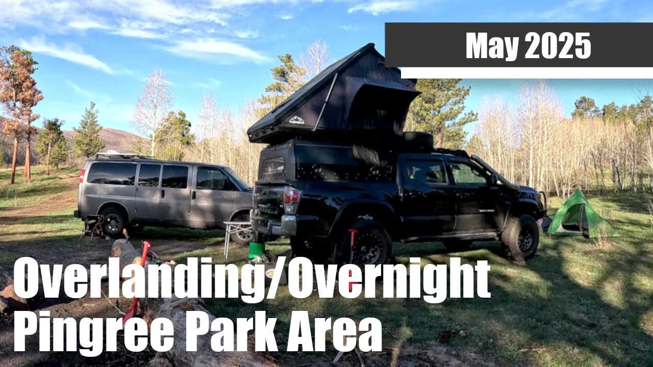 Overlanding/Overnight in Pingree Park Area [May 2025] - YouTube