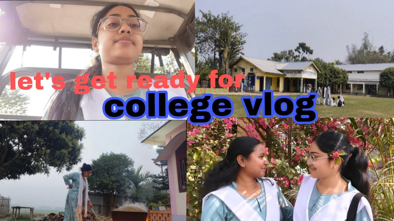 Get ready for college 🏫  বহুত tired আজি মই 😊#viral #collegelife #travelvlog #studentlife#support  