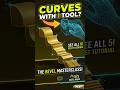 different curve of the bevel tool