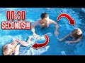 TWINS HOLDING BREATH UNDER WATER CHALLENGE