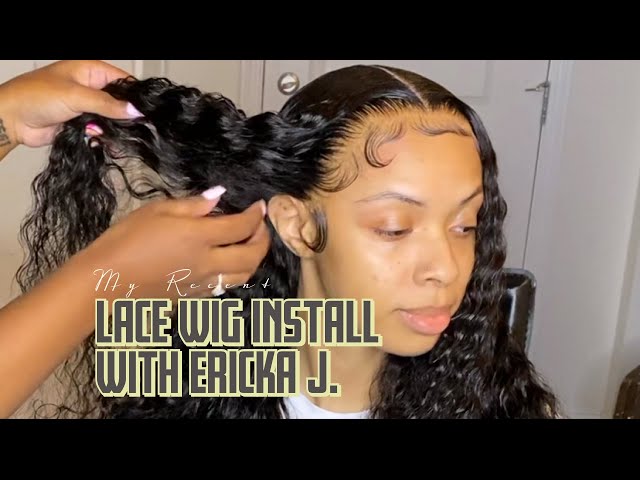 Start To Finish $70 Wig Install  ERICKA J SPORT Adhesive Review 