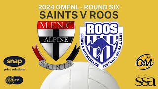 2024 R6 Saints v Roos Netball