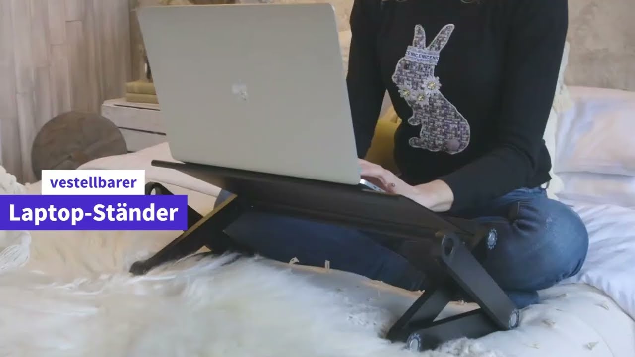 Laptoptisch, Laptoptisch Höhenverstellbar, WonderWorker Nobel  