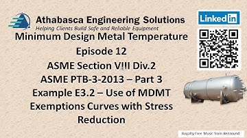 Episode #14 MDMT Section VIII Div 2  Example E3.2