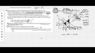 2021 (Set 2) AP Micro FRQ#2 (Externality)