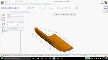 warp feature in creo parametric..available options CREO TUTORIALS