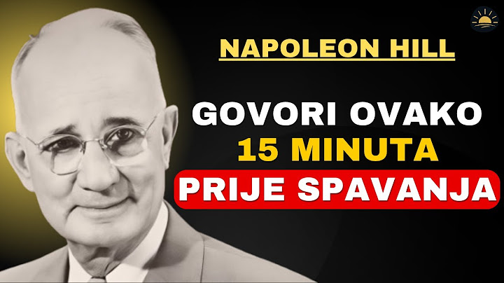 Govori ovako 15 minuta prije spavanja i gledaj kako se čuda događaju | Napoleon Hill