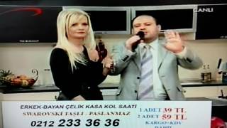 ERDEM GENÇTÜRK (DOĞRU ADAM) ve Nevin Terzioğlu.COLISEUM marka,kol saati tanıtım.TeleAlışveriş.Rumeli