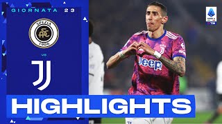 Spezia-Juventus 0-2 | Di Maria la chiude con un capolavoro: Gol e Highlights | Serie A TIM 2022/23