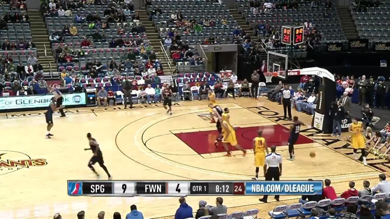 Jeff Foote's Double-Double (11 pts, 10 rbs) vs. Fort Wayne Mad Ants