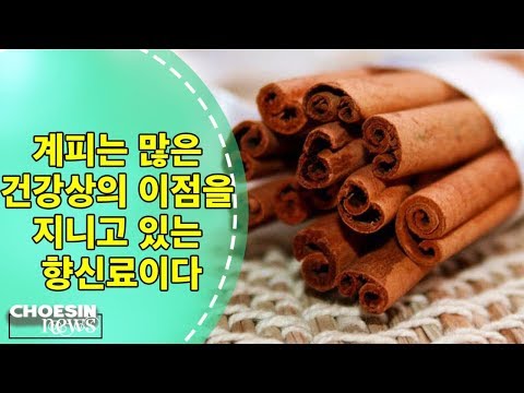 계피는 많은 건강상의 이점을 지니고 있는 향신료이다