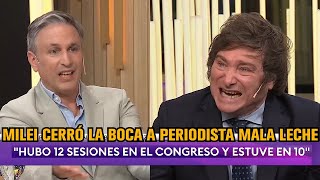 Milei Le Cerró La Boca A Periodista Que Lo Tildó De Vago - Tn 31/10/2022