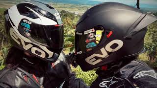 EVO Helmet Couple ride - YouTube