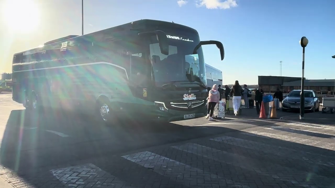 @RideWithRobinVideos  leaving Southampton ocean cruise terminal in Hannah 