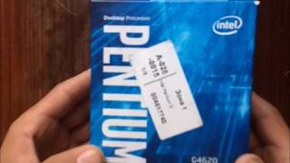 Распаковка Intel Pentium G4620 3.7GHz из Rozetka.com.ua