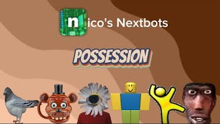 Nico's Nextbots POSSESSION | Pigeon - Fazbear Mug - Dream - Noob - Lolguy and Quandie