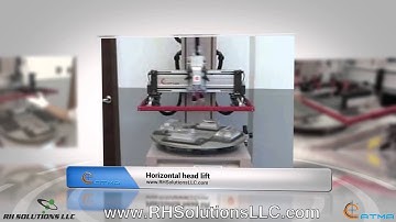 ATMA  AT-25PAD / AT-45PAD Digital Electric Index Table Flat Screen Printer from RH Solutions