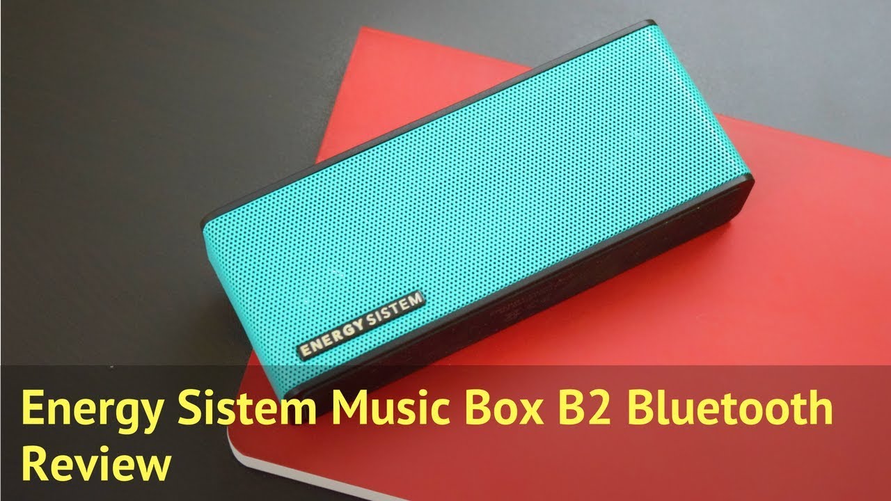 Energy Sistem Music Box B2 Bluetooth Speaker Review - YouTube