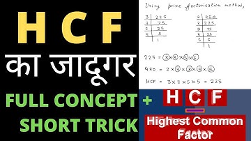 HCF and LCM Aptitude Tricks।HCF Shortcut/Short Tricks।HCF kaise Nikale।। hcf और lcm निकलना सीखे#hcf
